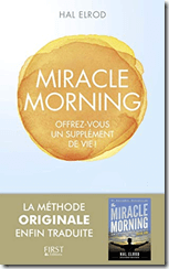 Couverture du livre "Miracle Morning"
